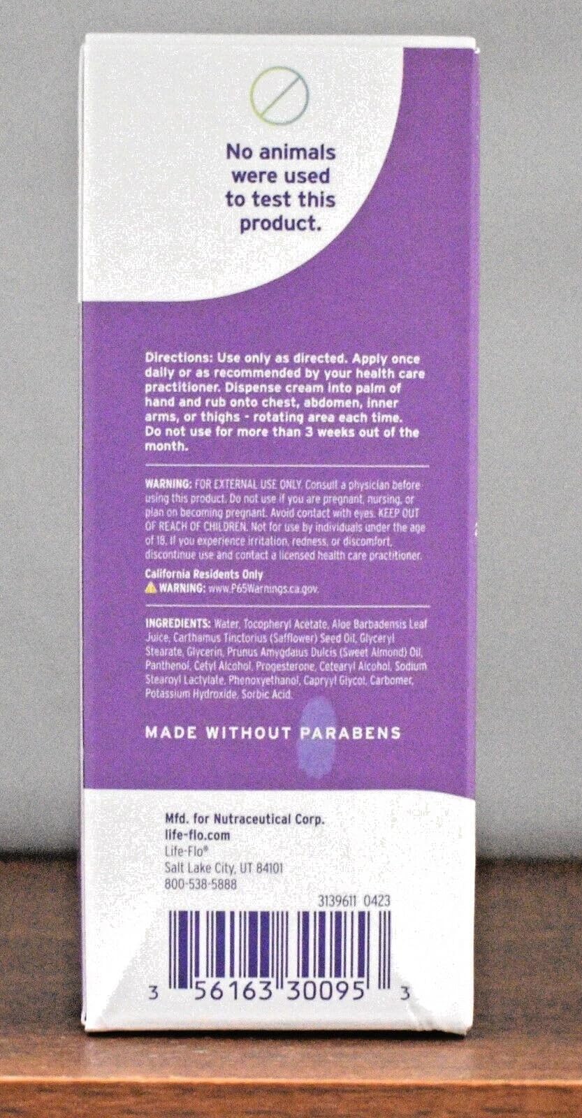 Applying Emerita Progest Cream on the chest and arms for a gentle daily routine