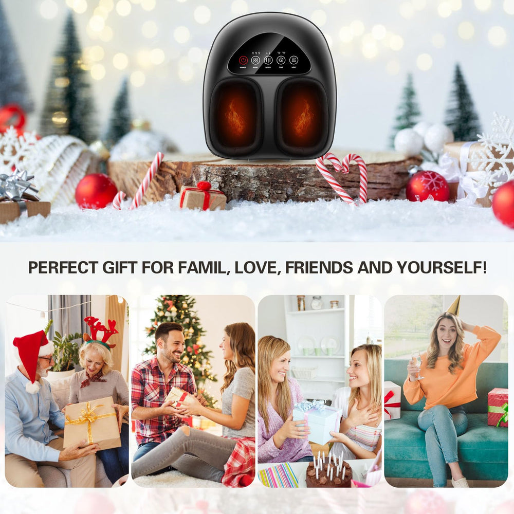 Emicool Foot Massager fits up to size 13 for most users.