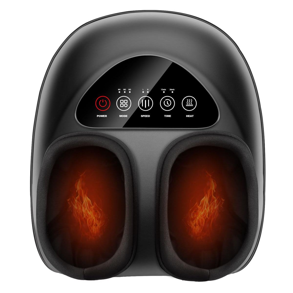 Emicool Shiatsu Foot Massager with heat for soothing relief at home.