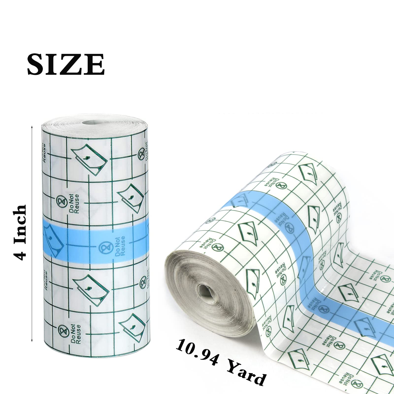 EmoAunty clear dressing film on skin provides a second-skin look for water exposure