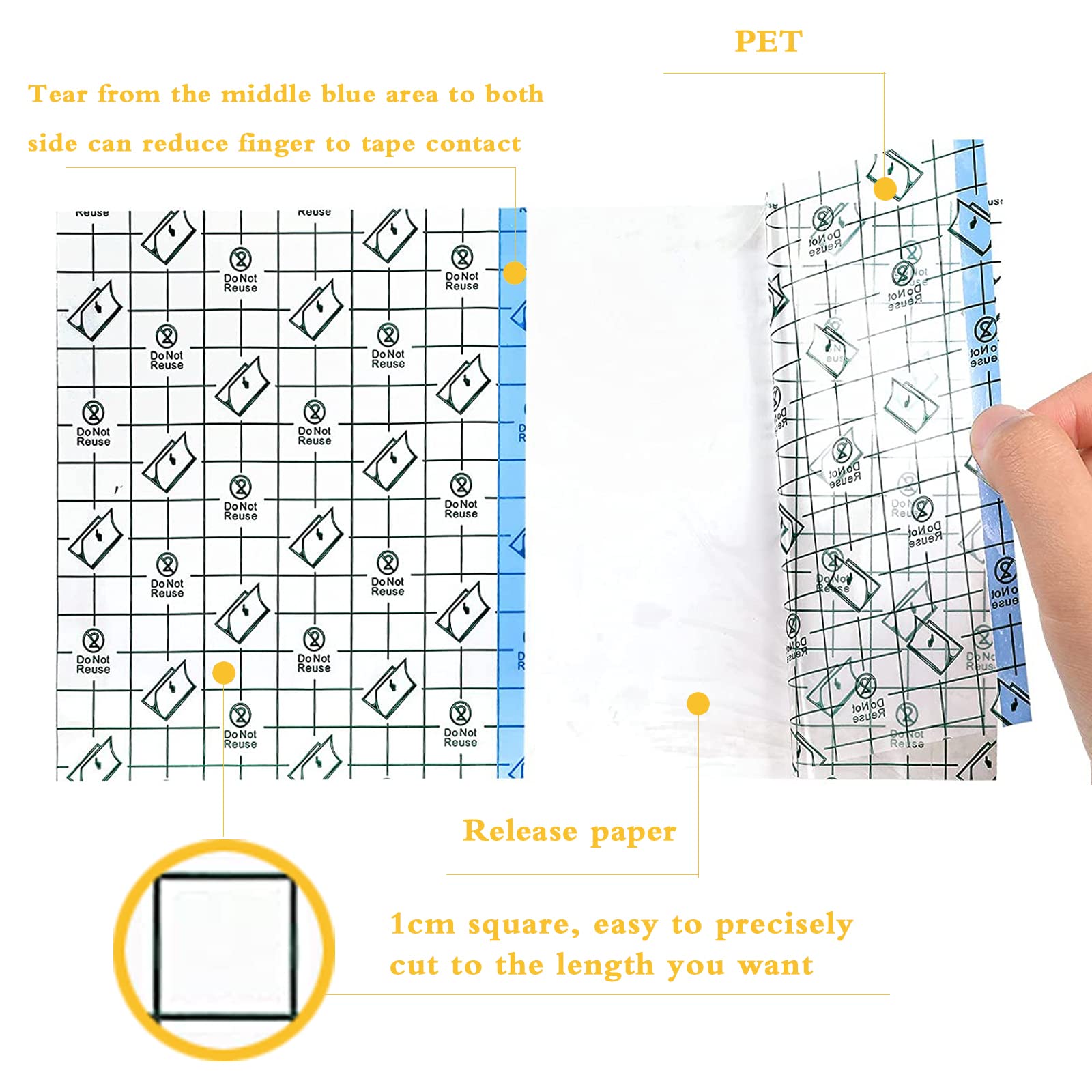 EmoAunty soft PET-PU layer provides comfortable stretch and protection.