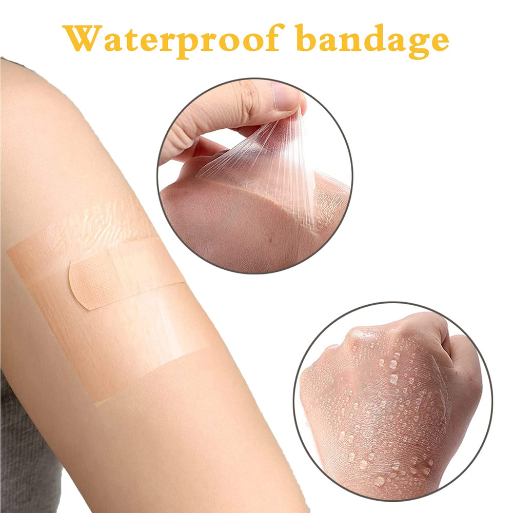 EmoAunty tattoo protection bandage shields skin during daily activities.