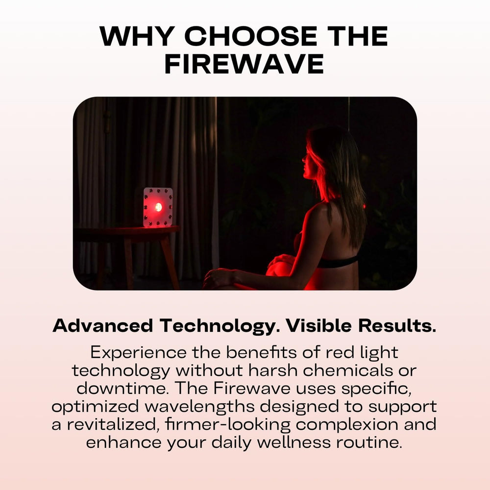EMR-TEK Firewave high-efficiency LEDs reduce flicker for reliable therapy.