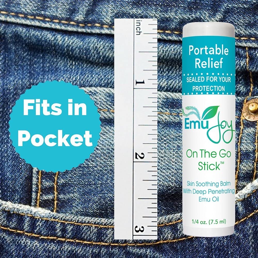 Emu Joy compact travel first aid stick ready for outdoor use