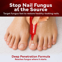 emuaidmax nail fungus ointment tube closeup highlighting easy application