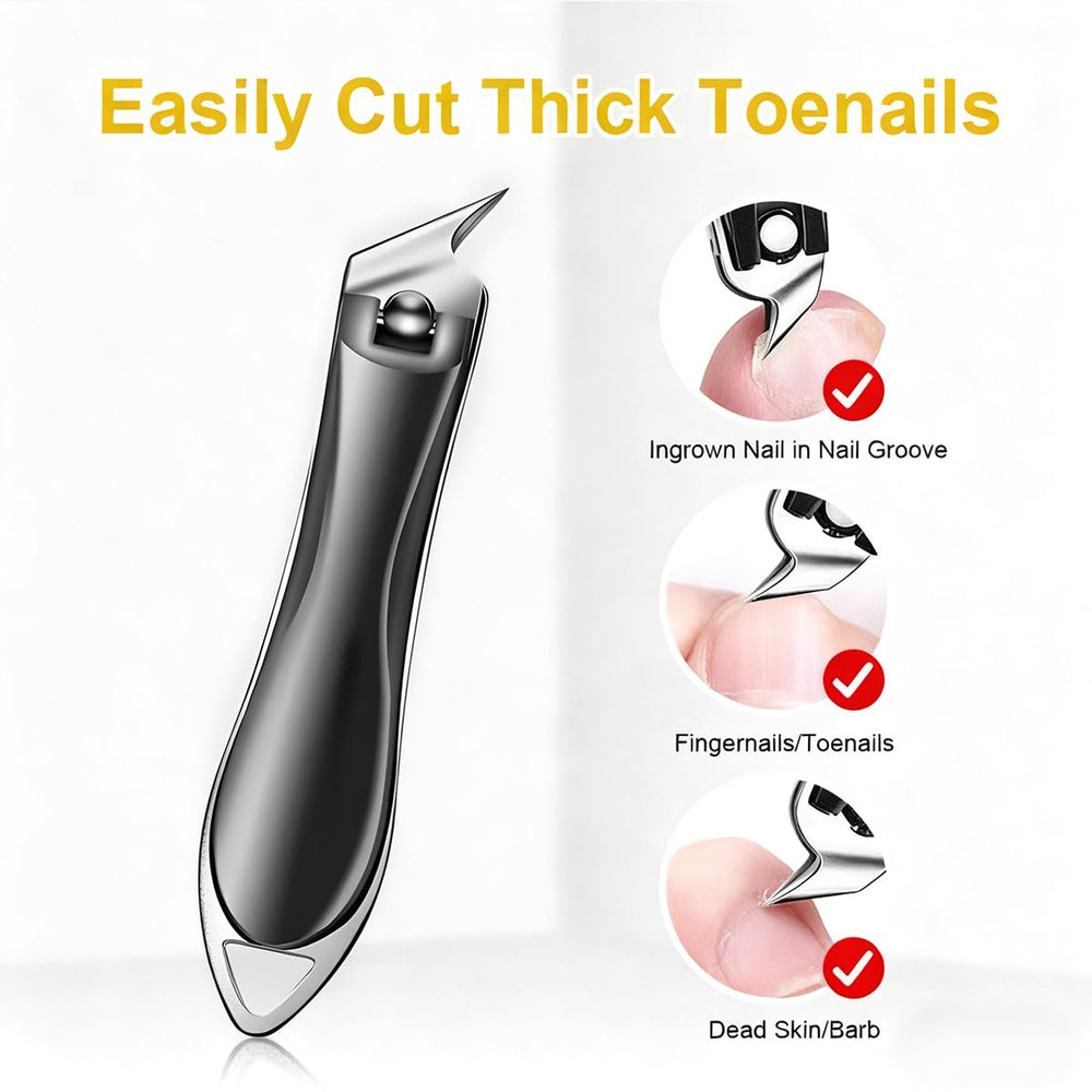 EMWEYKE Three-speed Nail Trimmer adapts to sensitive and tough nails.