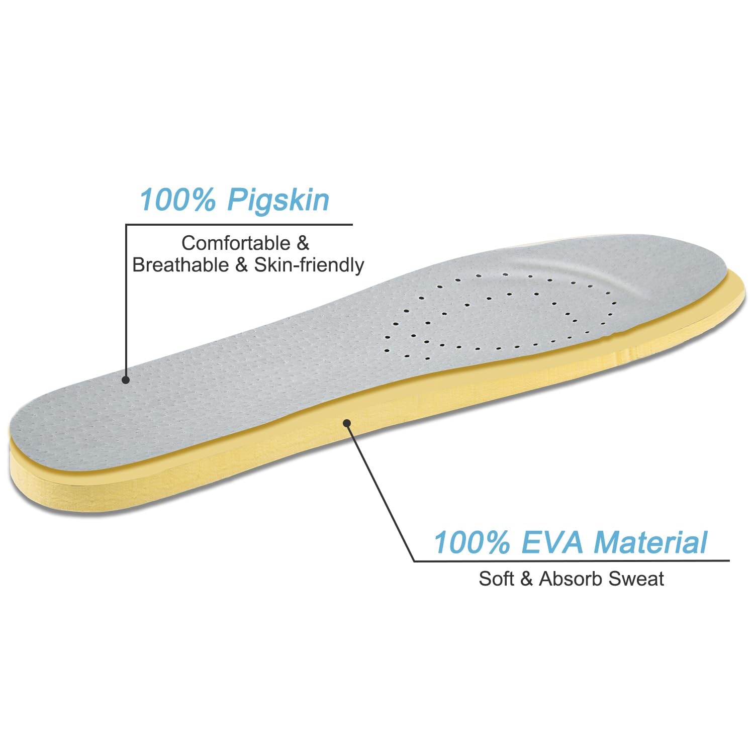 Endoto Classic Insoles arch-protection stabilizes your stride in Hey Dude Wally.