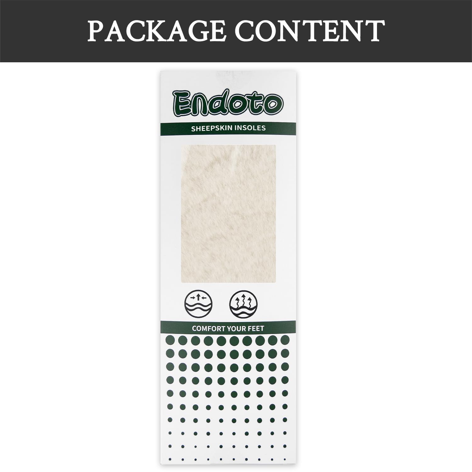 Endoto pink wool insoles demonstrate durable comfort for daily wear.