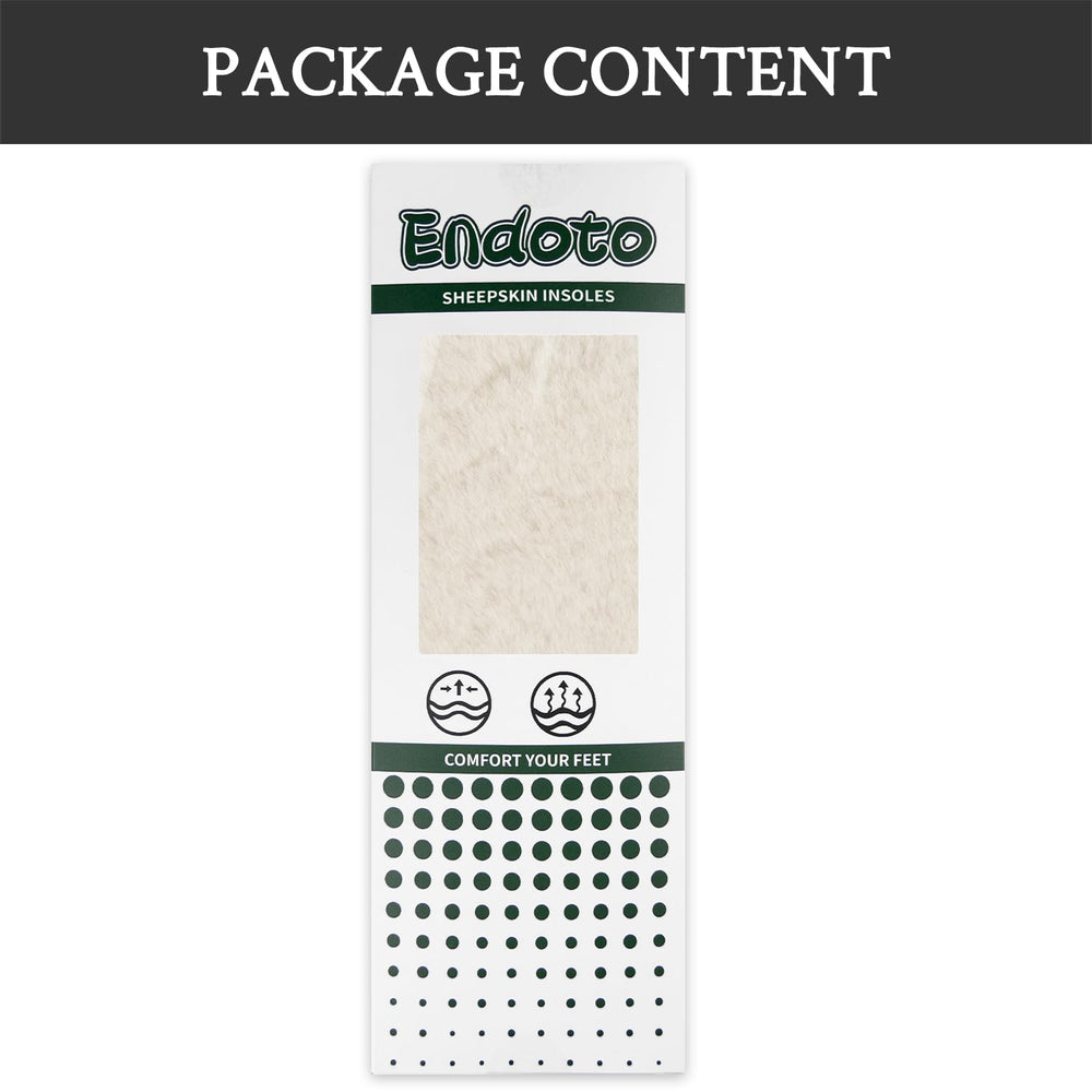 Endoto pink wool insoles demonstrate durable comfort for daily wear.