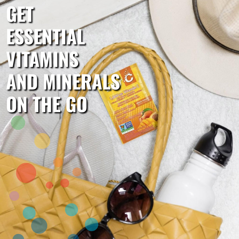 Ener-C Peach Mango offers a caffeine-free alternative to typical sports drinks