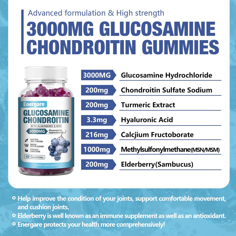 Open Energare gummies bottle for easy daily dosing and comfort