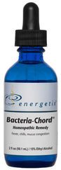 Energetix Bacteria-Chord bottle for daily wellness rituals with a homeopathic detoxifier concept.