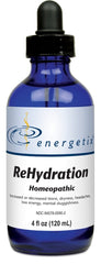 Energetix ReHydration 4oz bottle for daily on-the-go hydration.