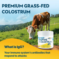 Energievoll low-temperature processing preserves key nutrients in colostrum powder.