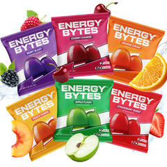 Energy Bytes caffeine gummies 12-pack for quick energy during workouts