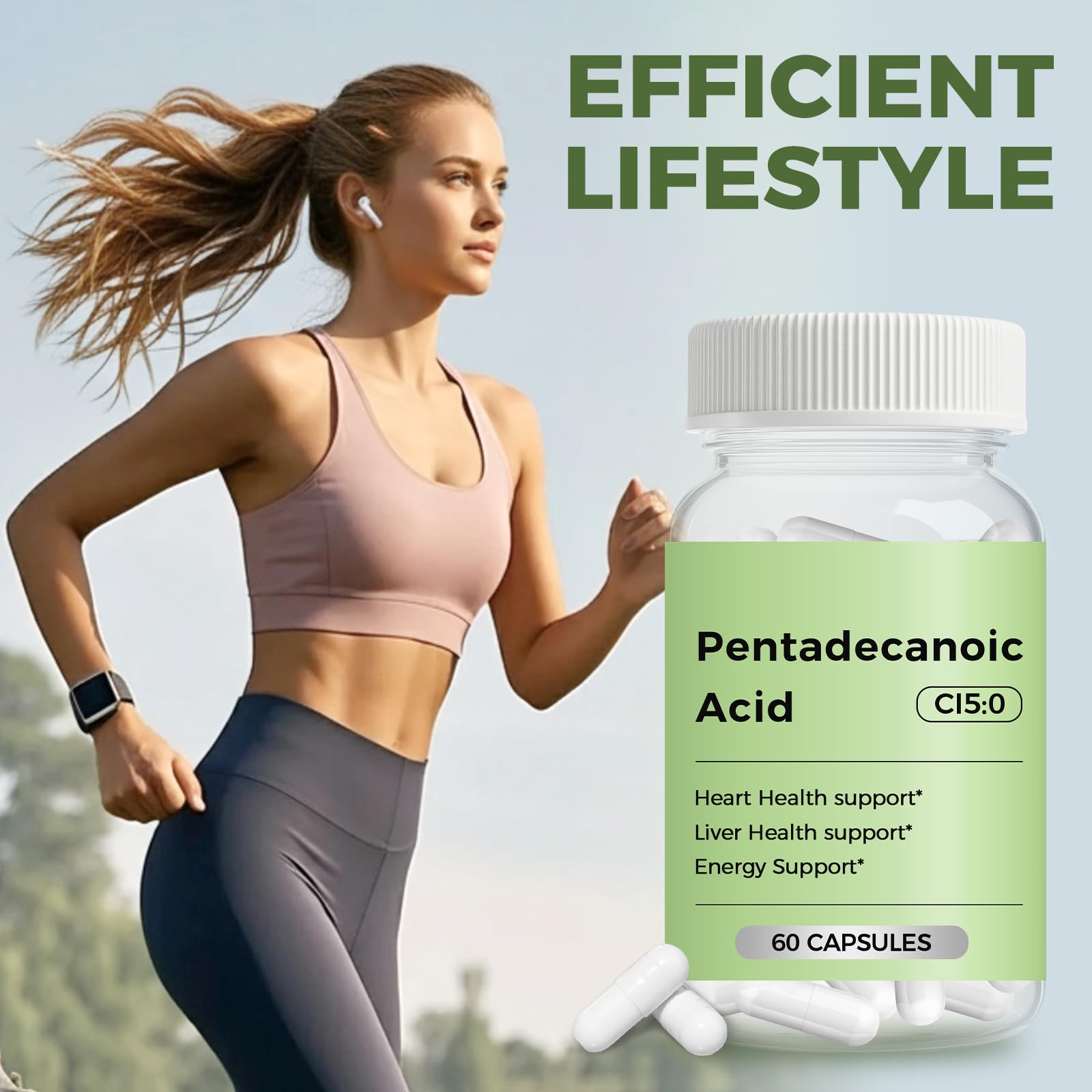 Engtozl capsules for easy daily dosing and routine.