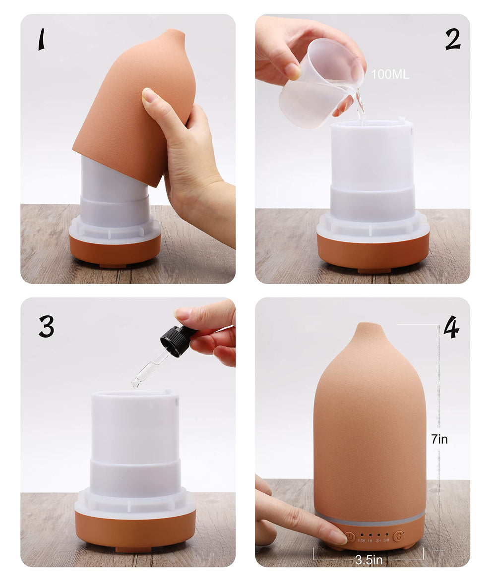 ENILYM diffuser auto-off feature for safe, convenient use