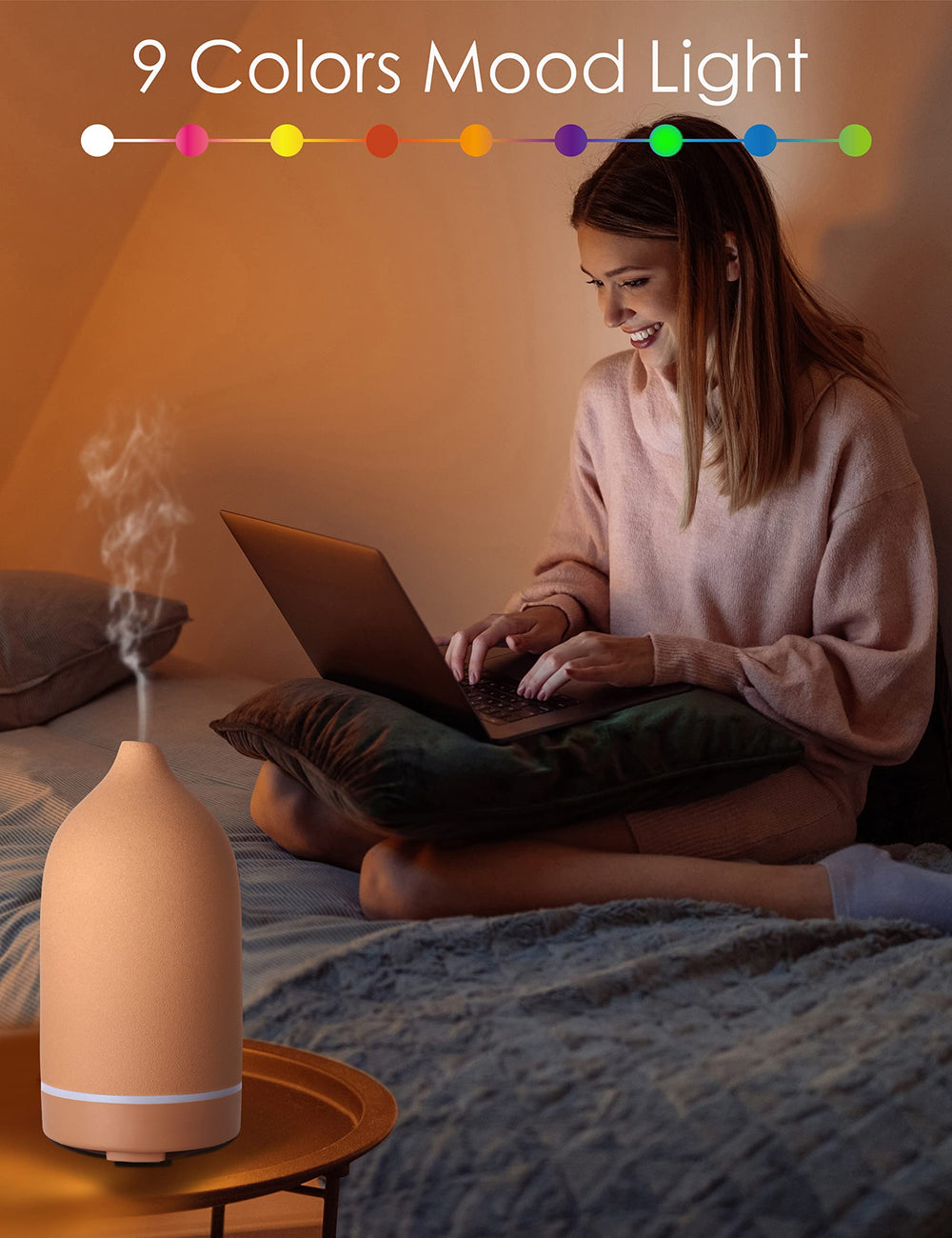 ENILYM handmade ceramic diffuser as a piece of functional art
