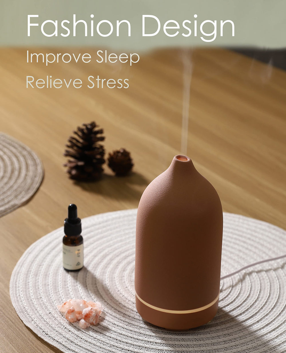 ENILYM diffuser operating quietly for a peaceful bedroom environment