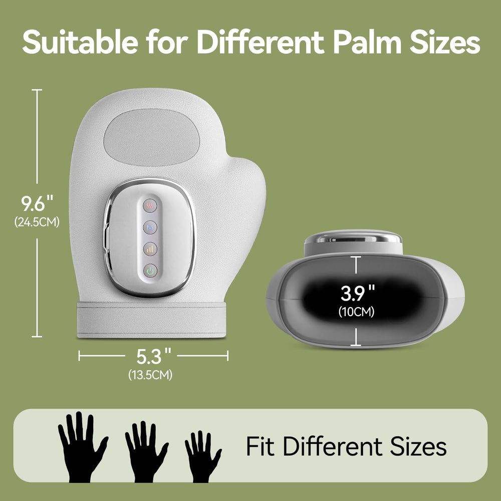 ENIPUS hand massager in skin-friendly PU with soft lining for comfortable sessions.