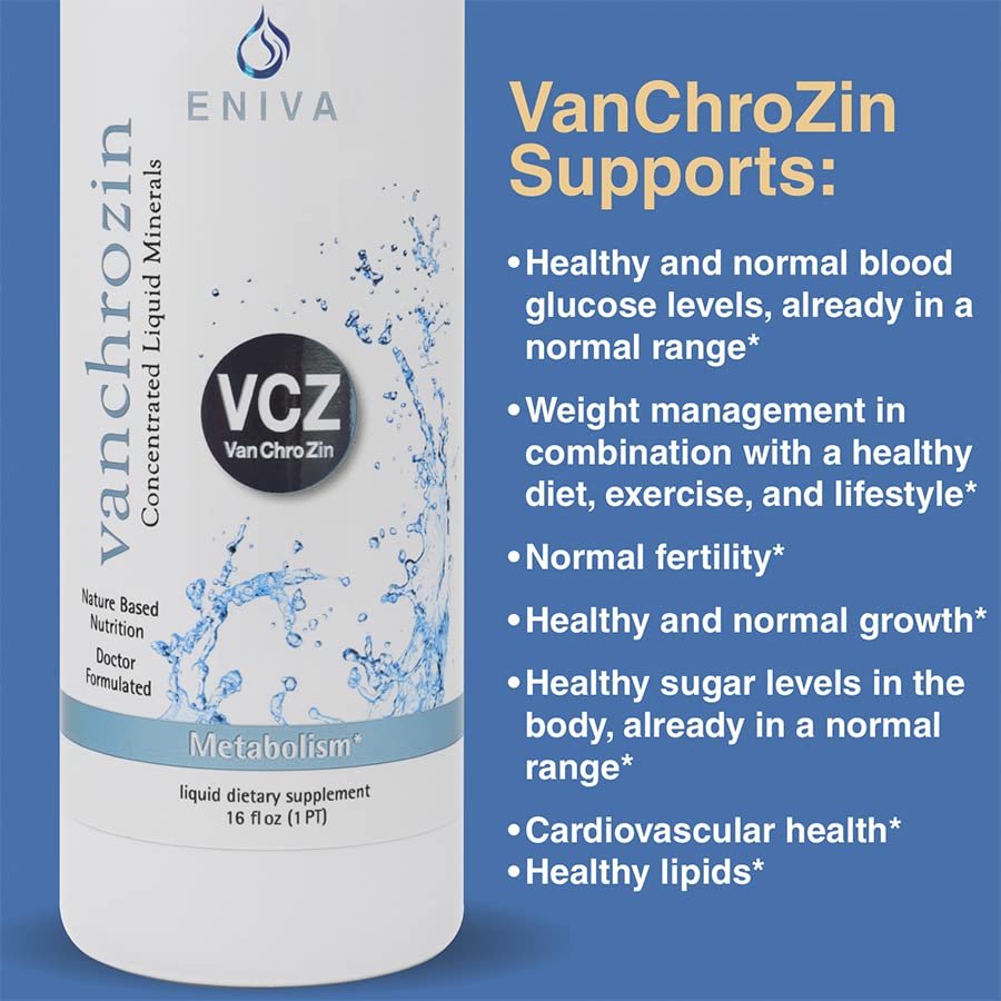 Eniva Health VANCHROZIN 1-teaspoon serving promotes simple dosing routine