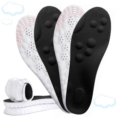 ENLOPQ 4D cloud-like heel pad provides impact absorption for long days.