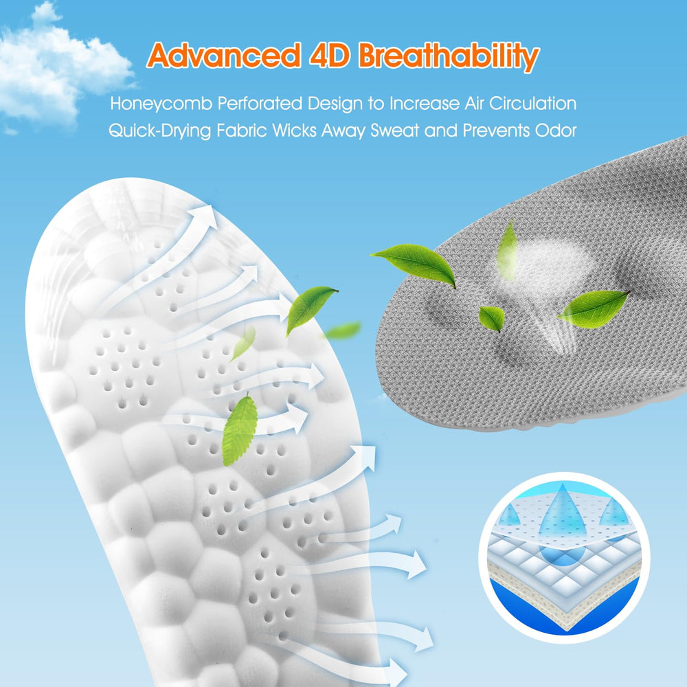 ENLOPQ arch-support design aligns the foot for comfortable steps