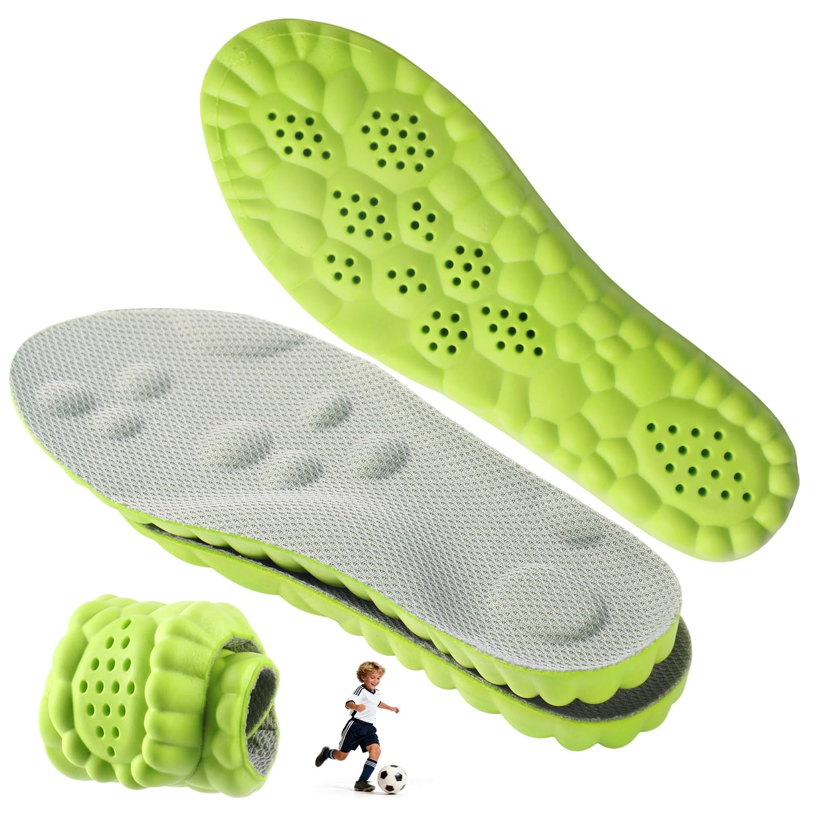 ENLOPQ cloud comfort cushioning supports growing feet during school days and active play.