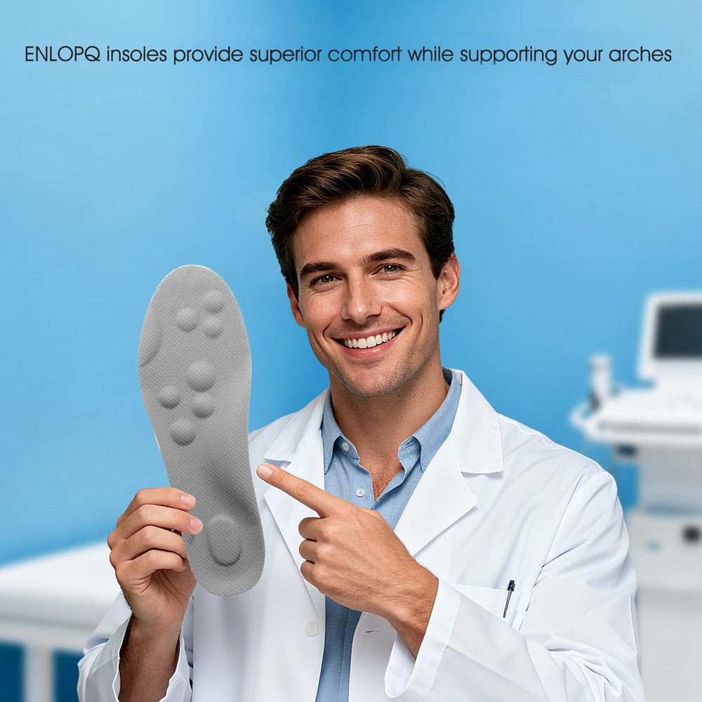ENLOPQ trim-to-fit design demonstrates easy customization for different shoe types