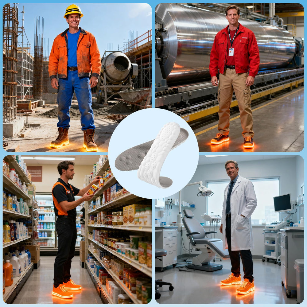ENLOPQ universal-footwear compatibility highlights versatile comfort across daily activities