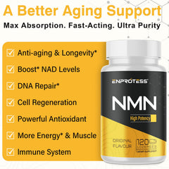 Enprotess NMN sublingual use under tongue for rapid absorption.