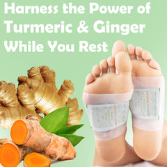 See-through packaging showing stock of EntreFeet foot patches