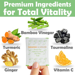Natural formula badge with bamboo vinegar and charcoal for purity