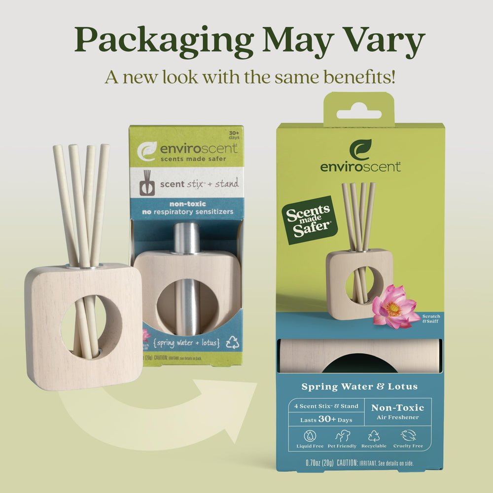 Enviroscent non-toxic formulation supports safer fragrance choices at home.