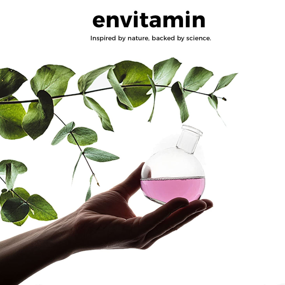 Envitamin Slimbiosys made-in-USA facility badge on packaging