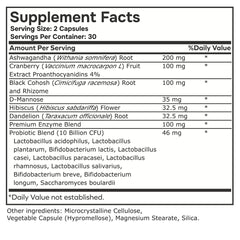 envvitamin Women Balance cranberry visual indicating potential urinary health support
