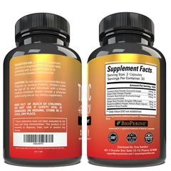 Envy Nutrition turmeric-ginger capsules close-up showing convenient daily capsules