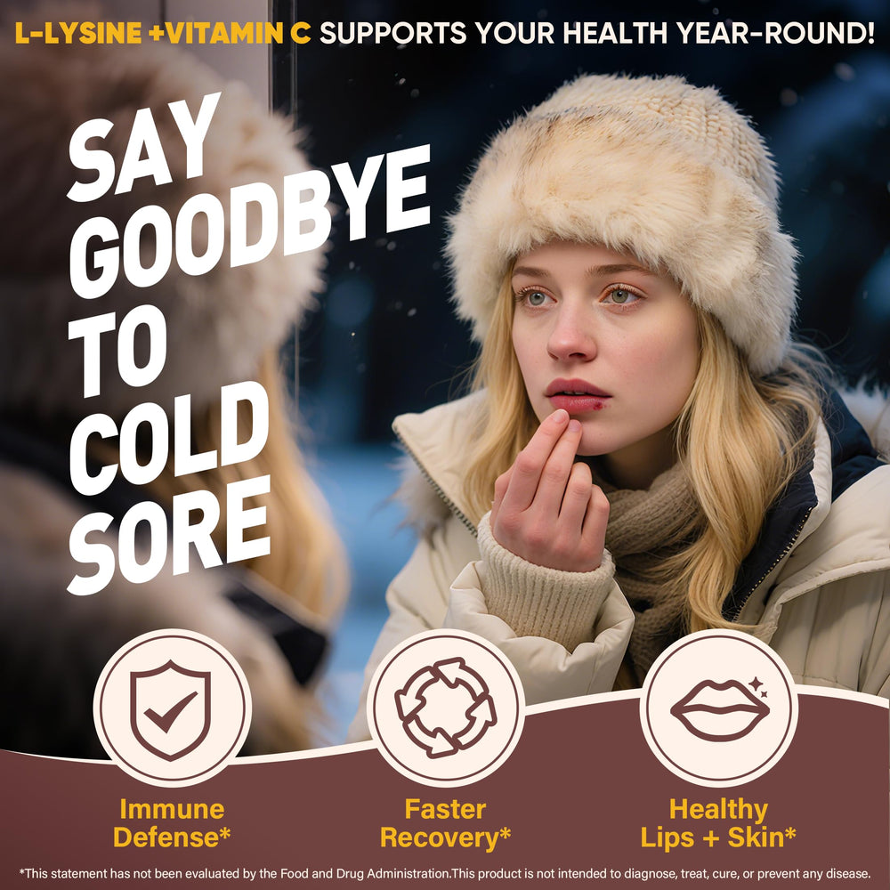 Kid-friendly serving of EnvyCure L-Lysine Gummies for ages 9+