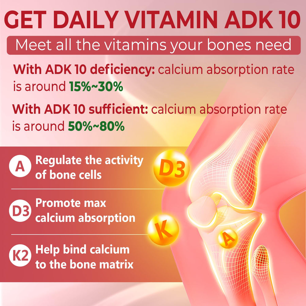 EnvCure Vitamin D3 K2 A Gummies bottle pouring to suggest easy daily intake.