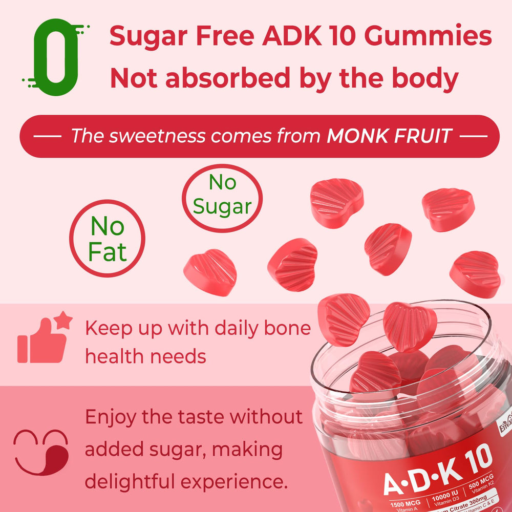 EnvCure Vitamin D3 K2 A Gummies daily dose setup for bones and teeth.
