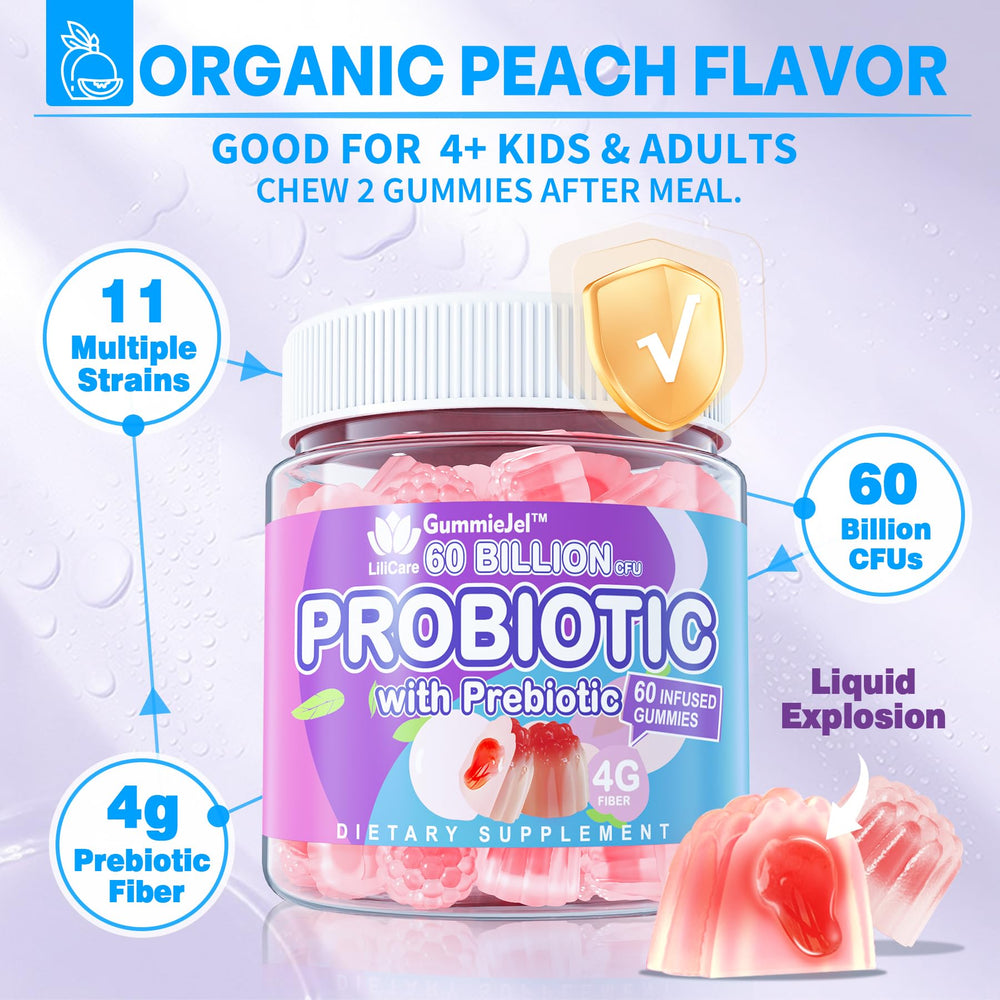 EnvyDeal bottle label shows 60B CFU and 11 probiotic strains.