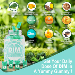 EnvyDeal DIM nutrition facts image indicating vegan, gluten-free, non-GMO ingredients