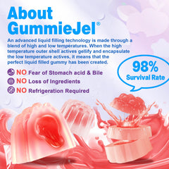 EnvyDeal vegan sugar-free gummies packaging highlights allergen-free formula.
