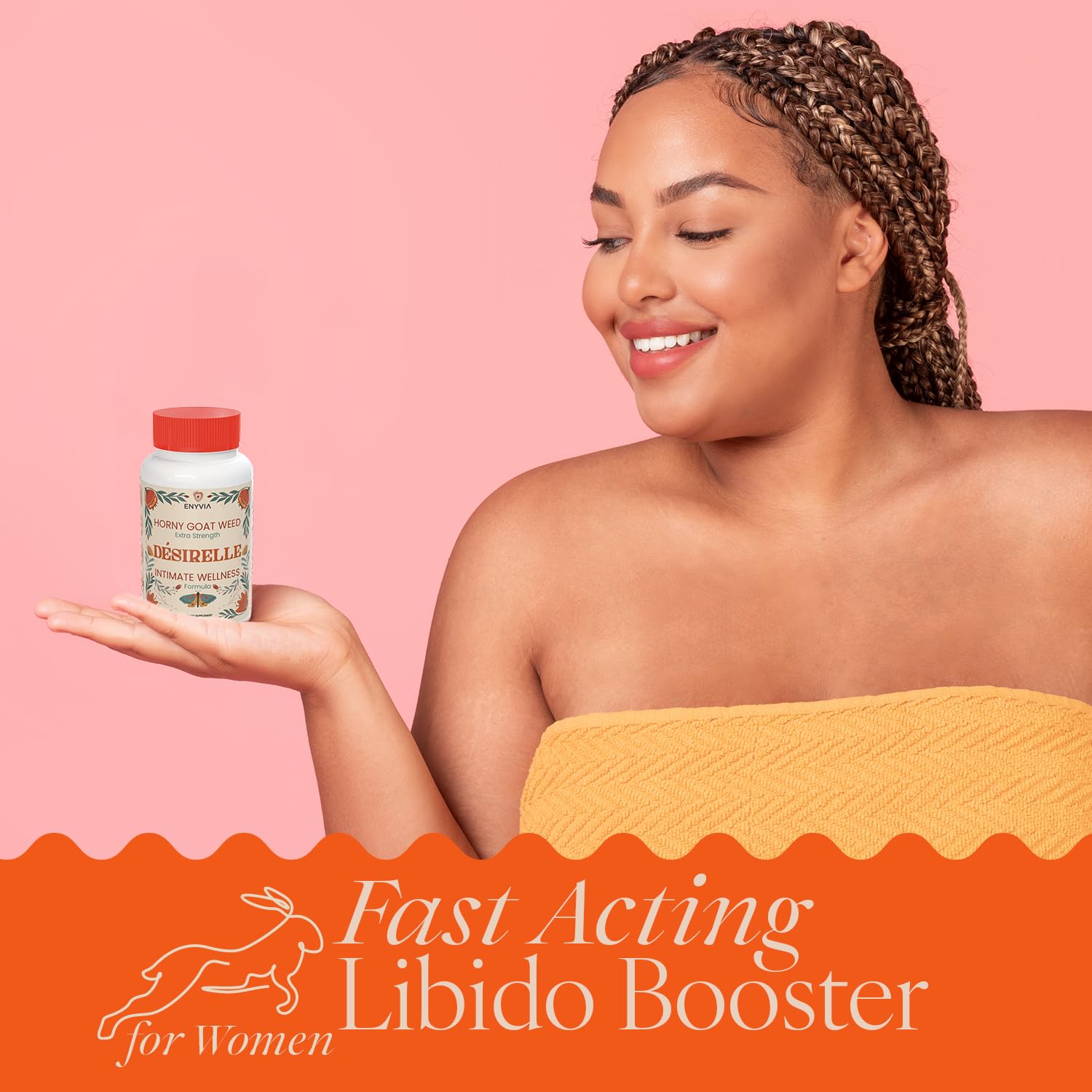 Enyvia energy and mood boost label image implies daily wellness support.