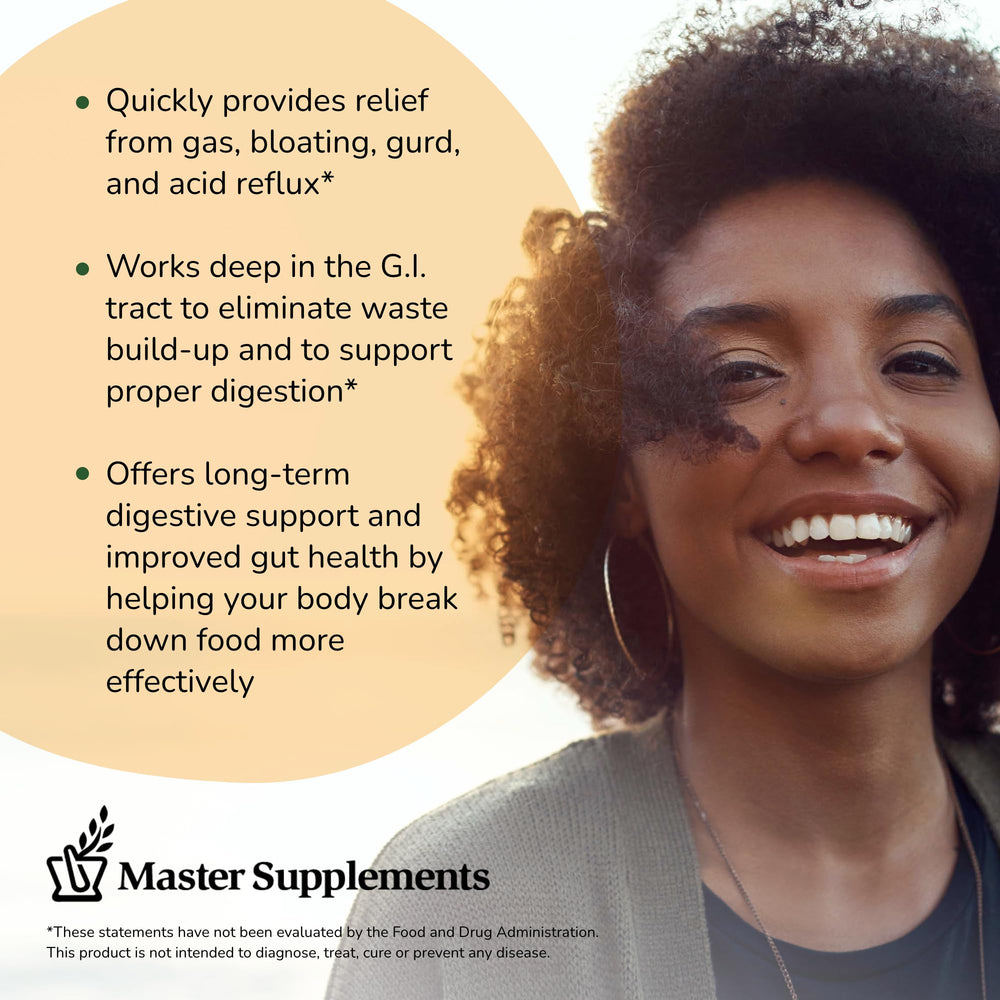 ENZALASE bottle signaling colon cleanse support for GI prep