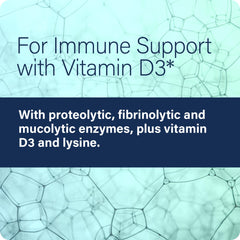 Enzyme Defense Pro mucus support emphasis suggesting mucus management