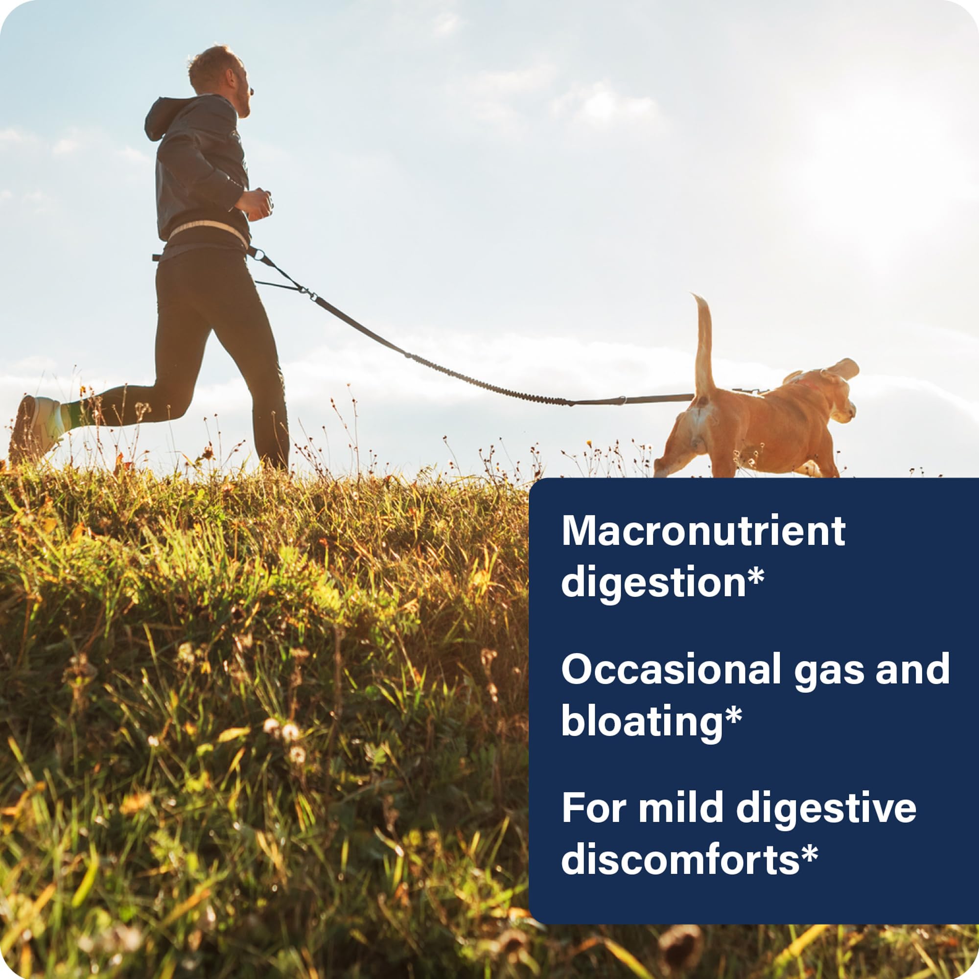 Enzyme Science Sensitive Digestion Formulation image highlights gentle digestion.