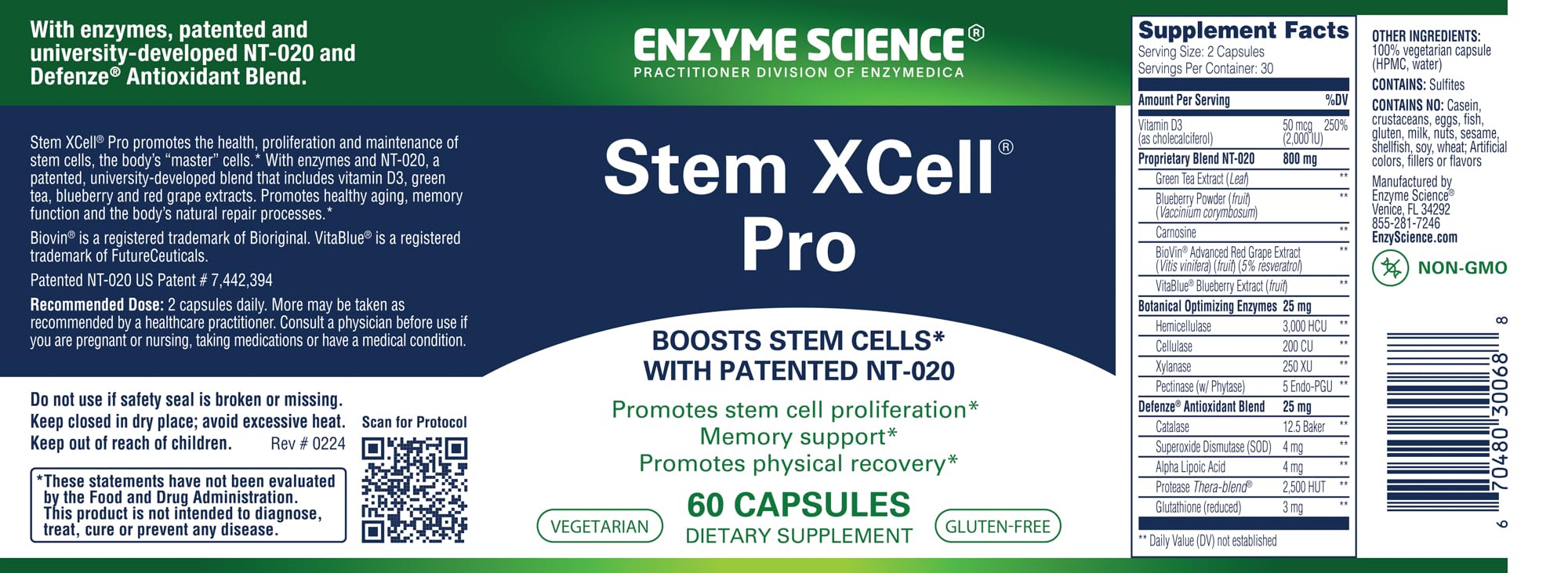 Daily-use image of Stem XCell Pro bottle conveys antioxidant and cellular wellness potential.