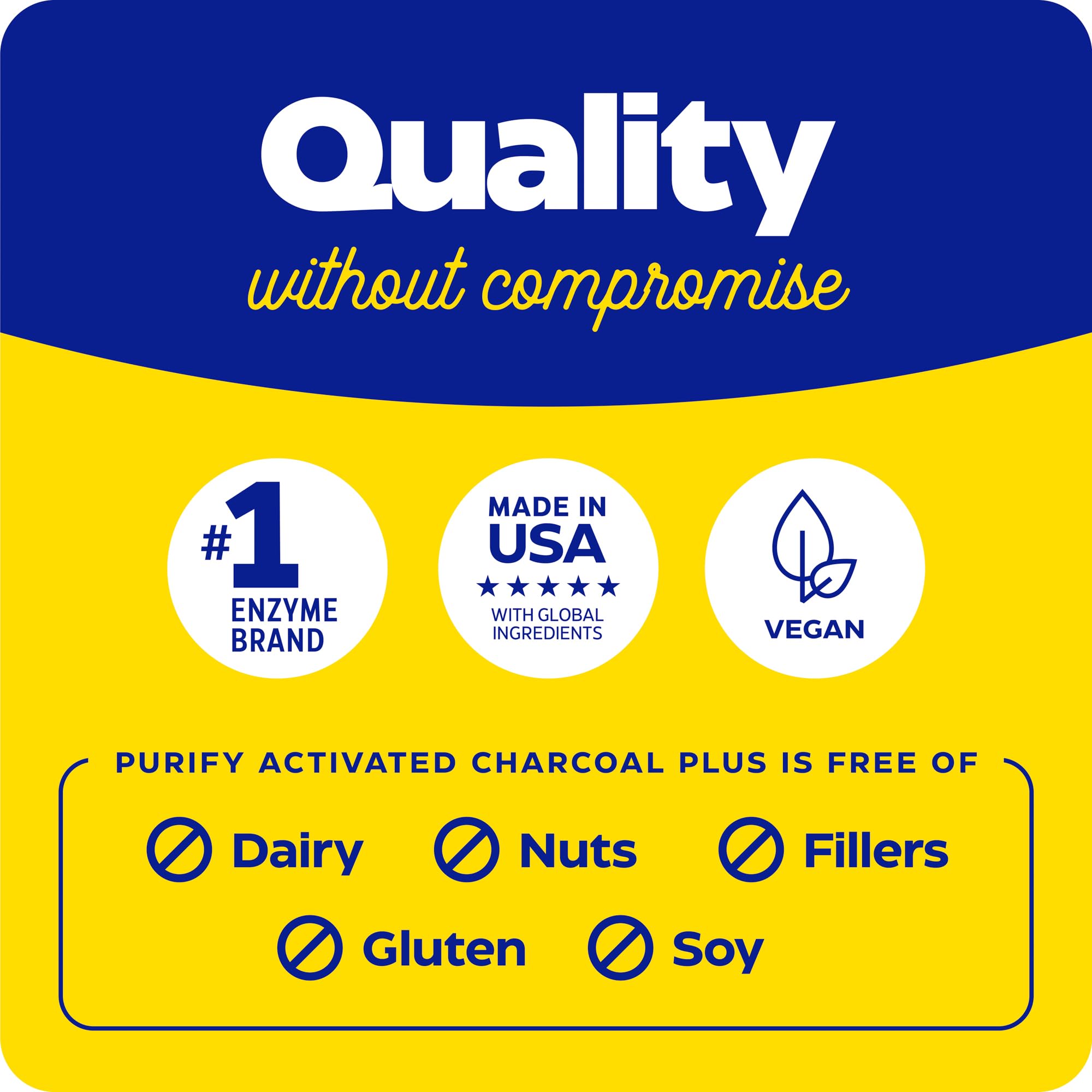 Enzymedica packaging highlights sustainability and clean ingredients.