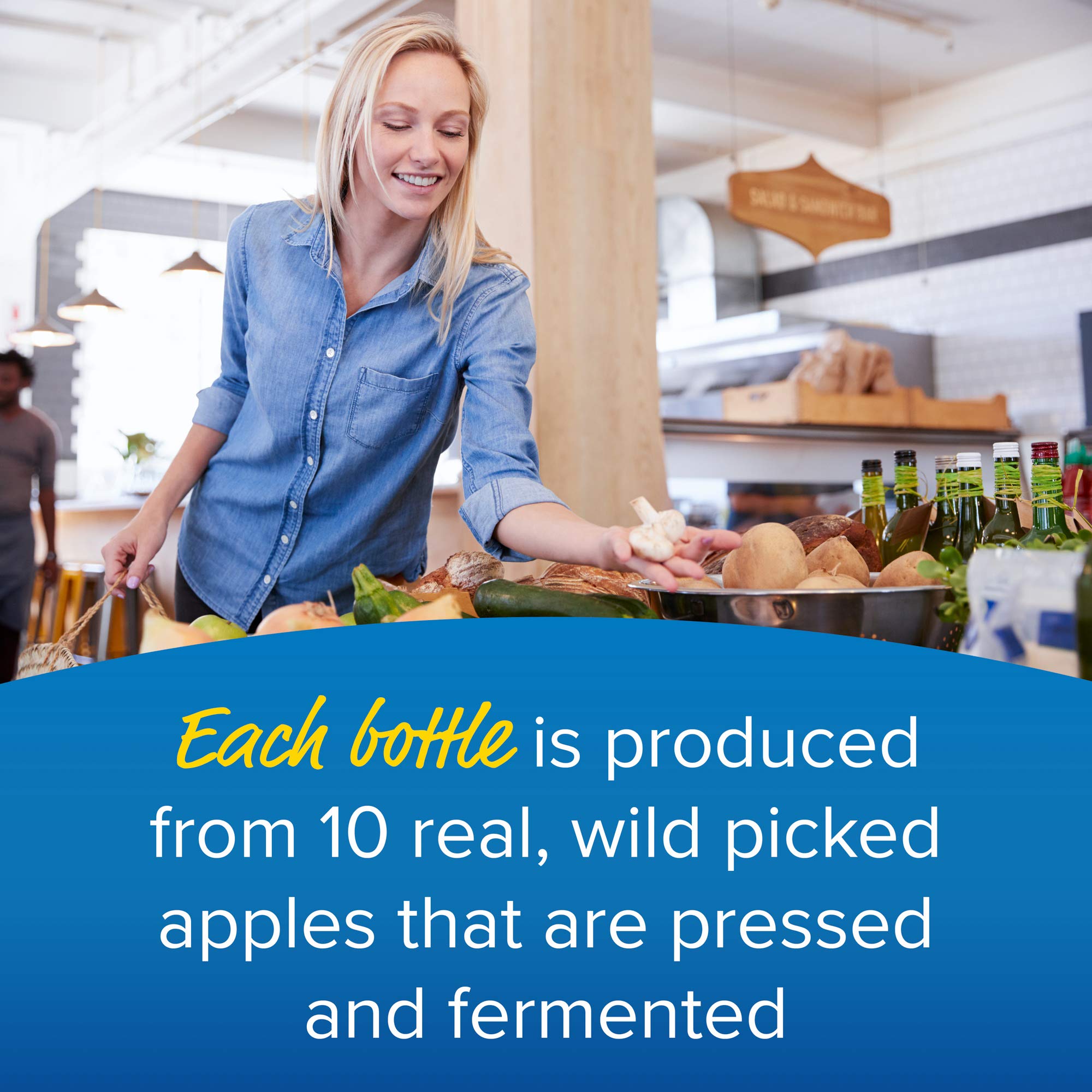 Enzymedica cider vinegar may support healthy weight management.